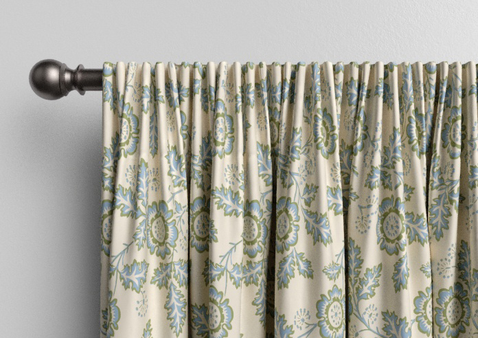 Land & Shore River, Green - Made to Measure Curtains - Image 9